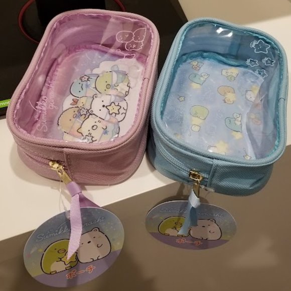 2/$25 🌷 Sumikko Gurashi Cosmetic Pouch - purple - Picture 3 of 3